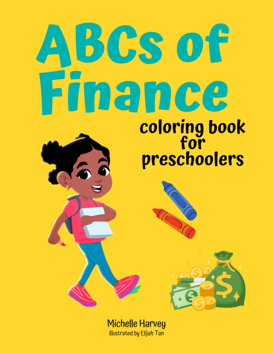 Financial Letteracy Presents: ABCs of Finance Coloring Book! image 0